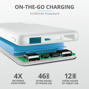    Trust Primo 10000 mAh White (23896) 14