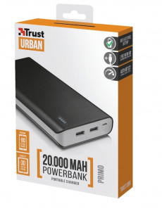   Trust Primo 20000 mAh Black