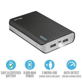    Trust Primo 8800 mAh BLACK (JN6321227) 5