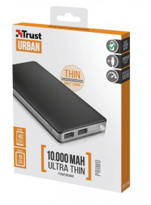   Trust Primo Thin 10000 mAh Black 8