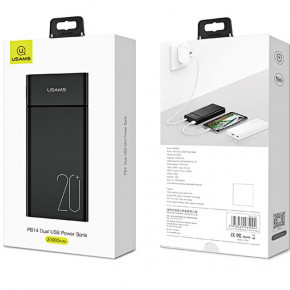  Power Bank Usams PB14 20000mAh Black US-CD75