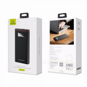 Power bank Usams US-CD62 PB6 10000 mAh |1USB+Type-C/PD/QC3.0/3A| black 3