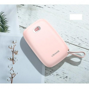 Power bank Usams US-CD78 PB17 10000 mAh |2USB/1Type-C/2.1A| pink