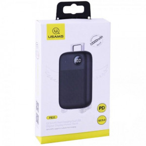 Power Bank USAMS US-CD63 PB7 10000 mah Black (BS-000068850) 3