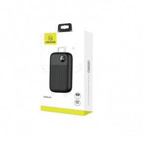 Power Bank Usams US-CD98 PB35 (QC3.0+PD) Digital Display 10000mAh Black 3