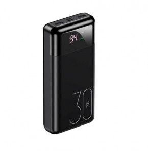 Power Bank Usams US-CD103 PB38 (QC3.0+PD) 30000mAh Black