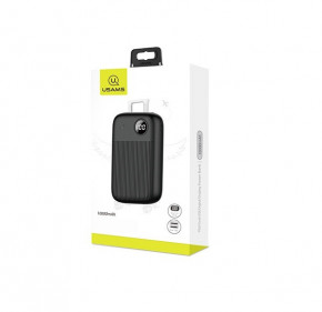 Power Bank Usams US-CD98 PB35 (QC3.0+PD) Digital Display 10000mAh Black 4