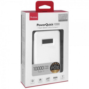 Power bank Yoobao PD10 10000 mAh Li-Pol White (BS-000068155)