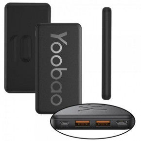 Power Bank Yoobao P10T 10000 mAh Black (BS-000063955) 3