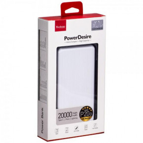 Power Bank Yoobao P20D 20000 mAh White (BS-000061986) 3