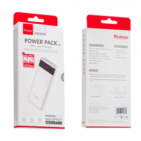   Power Bank Yoobao PL-12 Pro 12000 mAh  5