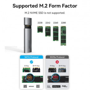   Vention M.2 NGFF SSD Type-C GEN2  (KPFH0) 7