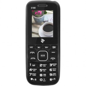   2E E180 Dual Sim Black-Blue (708744071163) *CN