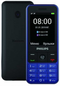   Philips E182 Xenium  blue