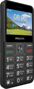   Philips Xenium E207 Black 4