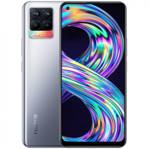  Realme 8 8/128Gb Silver *CN