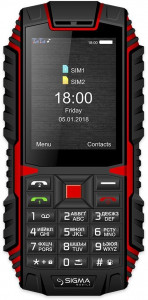   Sigma X-treme DT68 Black Red (4827798337721)