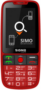   Sigma mobile Comfort 50 Elegance 3 Red