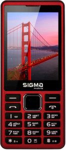   Sigma mobile X-Style 36 Point red