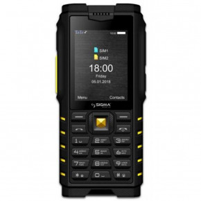   Sigma mobile X-treme DZ68 Black Yellow (4827798466322)