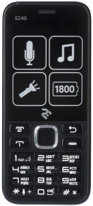   Twoe E240 Dual Sim Black (708744071132) 4