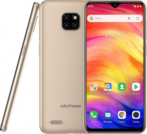  Ulefone Note 7 Gold *EU 8