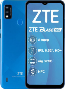  ZTE Blade A51 3/64GB Blue