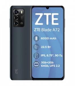  ZTE Blade A72 3/64GB Gray