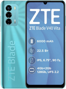  ZTE Blade V40 Vita 4/128Gb Green