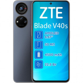  ZTE Blade V40s 6/128Gb Black NFC