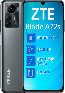  ZTE Blade A72s 4/128GB Grey