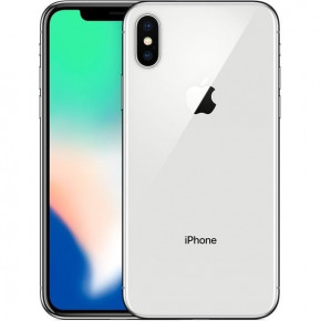  Apple iPhone X 64Gb Silver Refurbished Grade A 3