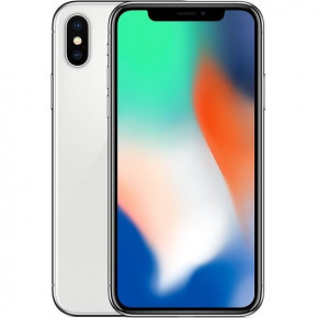  Apple iPhone X 64Gb Silver Refurbished Grade A 6