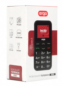   Ergo R181 Dual Sim Black 9