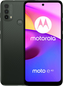  Motorola Moto E40 4/64GB Carbon Gray (PARL0001PL)