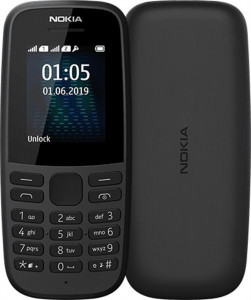   Nokia 105 2019 Dual Sim Black