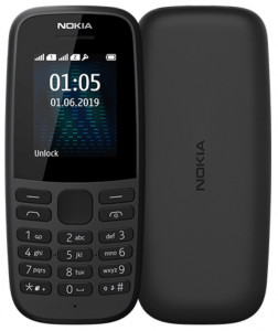   Nokia 105 Dual Sim New Black 3