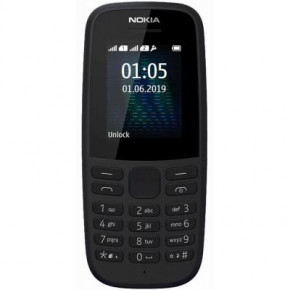   Nokia 105 SS 2019 Black  