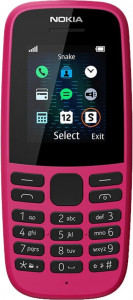   Nokia 105 SS 2019 Pink (16KIGP01A13) 3