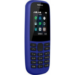   Nokia 105 Single Sim 2019 Blue 3