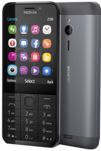   Nokia 230 Dual Dark Silver (A00026971) 4