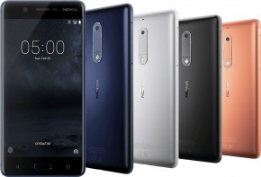  Nokia 5 TA-1024 1SIM 2/16Gb blue *CN 8