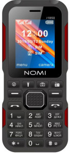   Nomi i1850 Black-Red 2 SIM