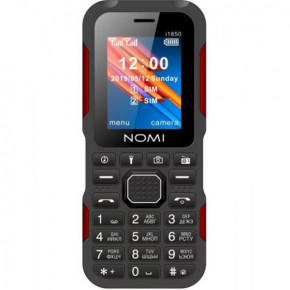   Nomi i1850 Black-Red