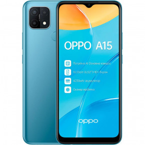  Oppo A15 3/32Gb Mystery Blue *EU