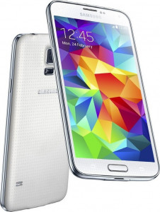  Samsung Galaxy S5 16GB Shimmery White *EU 10