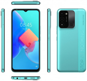  Tecno Spark 8C (KG5k) 4/128Gb Turquoise Cyan 5