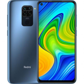  Xiaomi Redmi Note 9 4/128GB Midnight Grey