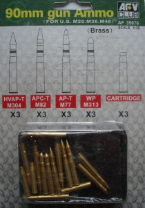 90  -  M26,M36,M46 () AFV-Club (AF35076)