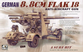 8.8cm Flak 18 Anti-aircraft AFV-Club (AF35088)